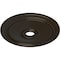 Ekena Millwork Diane Ceiling Medallion (Fits Canopies up to 6 1/4"), 24"OD x 3 5/8"ID x 1 1/4"P, Stone Hearth CM24DISHF - alternate 2